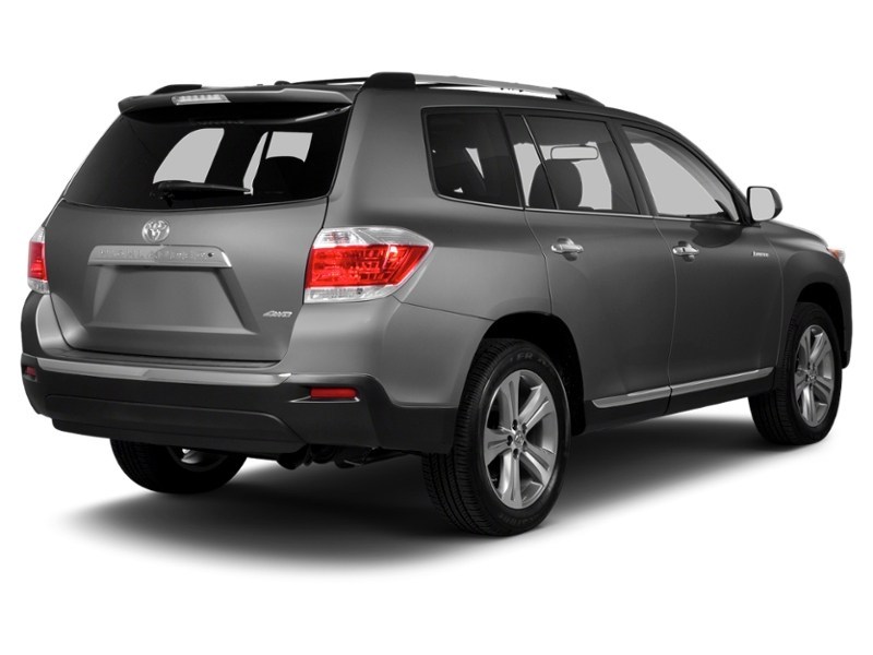 2013 Toyota Highlander 4WD 4dr Magnetic Grey Metallic  Shot 2