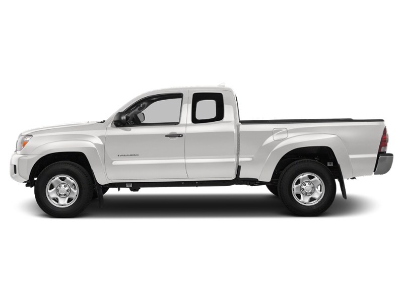 2015 Toyota Tacoma 4WD Access Cab I4 Man Alpine White  Shot 30