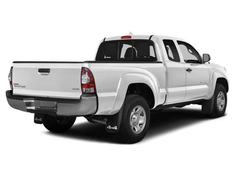 2015 Toyota Tacoma 4WD Access Cab I4 Man Alpine White  Shot 31