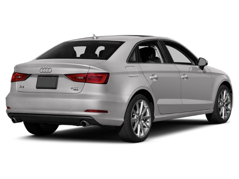 2015 Audi A3 4dr Sdn FrontTrak 1.8T Komfort Florett Silver Metallic  Shot 2