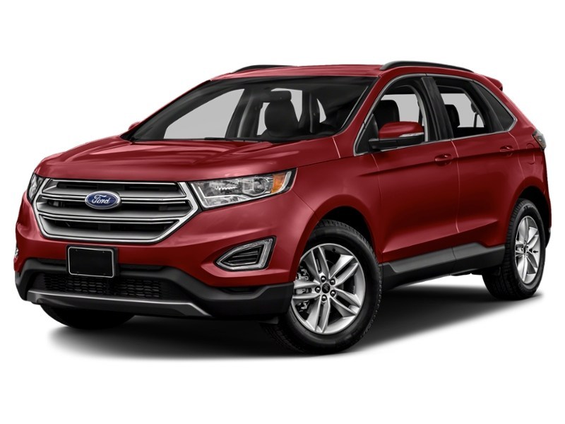 2015 Ford Edge SEL Ruby Red Metallic Tinted Clearcoat  Shot 34
