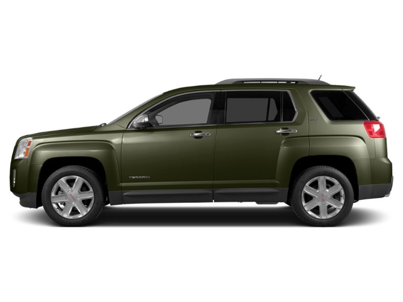 2015 GMC Terrain FWD 4dr SLT w/SLT-1 Cypress Green Metallic  Shot 17