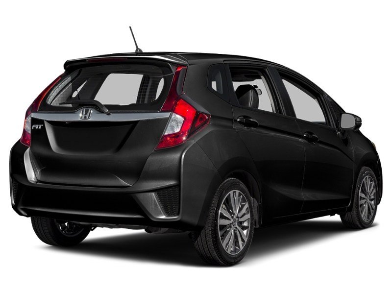 2015 Honda Fit 5dr HB CVT EX-L Navi Crystal Black Pearl  Shot 14