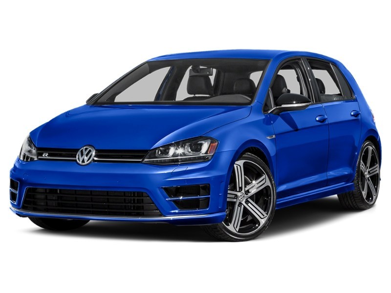 2017 Volkswagen Golf R 5dr HB DSG Lapiz Blue Metallic  Shot 1