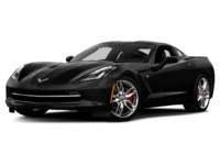 2015 Chevrolet Corvette 2dr Stingray Z51 Cpe w/3LT Black  Shot 4