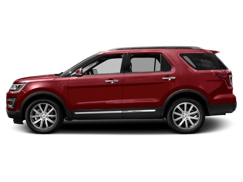 2016 Ford Explorer 4WD 4dr Limited Ruby Red Metallic Tinted Clearcoat  Shot 5