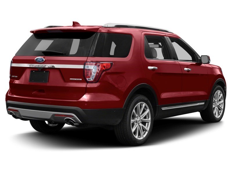 2016 Ford Explorer 4WD 4dr Limited Ruby Red Metallic Tinted Clearcoat  Shot 2
