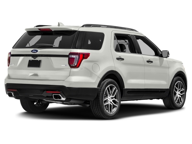 2017 Ford Explorer 4WD 4dr Sport White Platinum Metallic Tri-Coat  Shot 26
