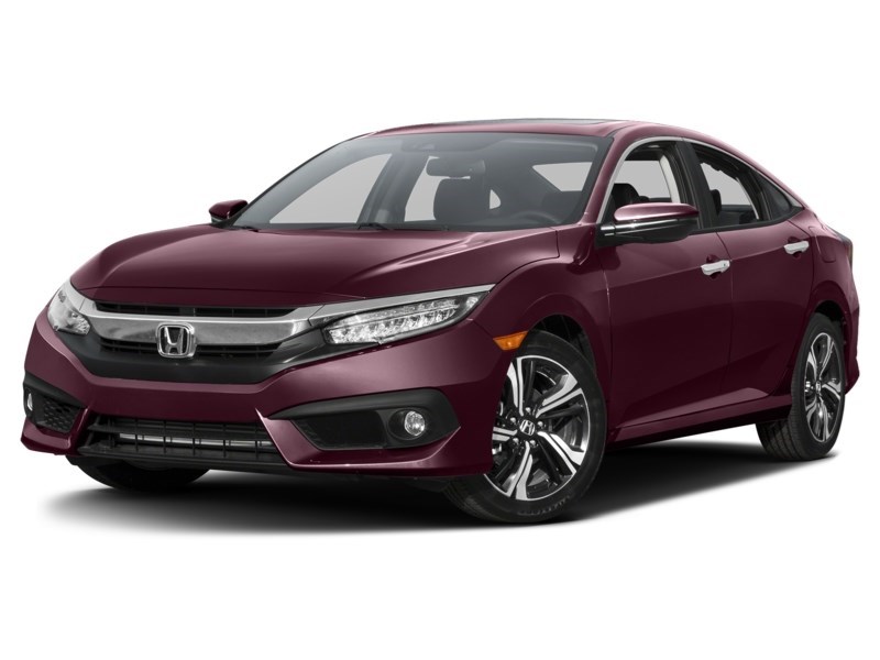 2016 Honda Civic 4dr CVT Touring Burgundy Night Pearl  Shot 23