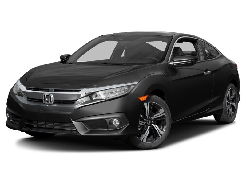 2016 Honda Civic Coupe 2dr CVT Touring Crystal Black Pearl  Shot 22