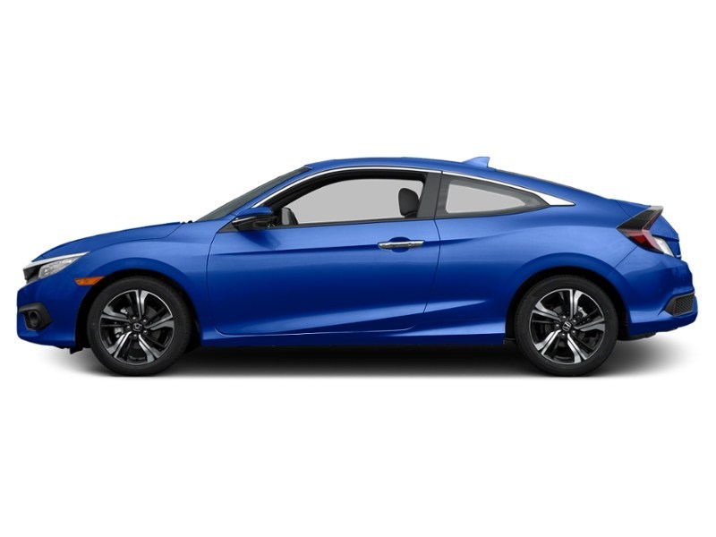 2016 Honda Civic Coupe 2dr CVT Touring Aegean Blue Metallic  Shot 9