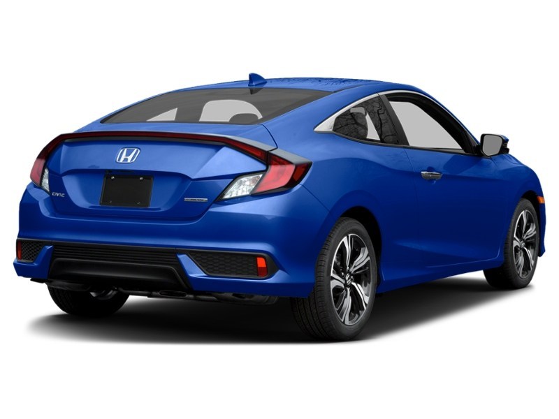 2016 Honda Civic Coupe 2dr CVT Touring Aegean Blue Metallic  Shot 12