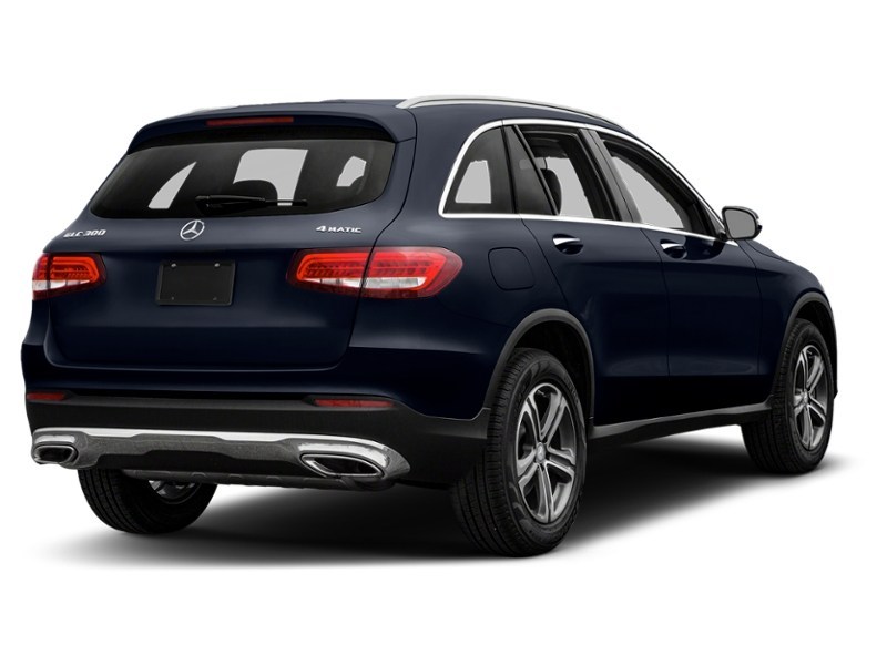 2018 Mercedes-Benz GLC 300 GLC 300 4MATIC SUV Cavansite Blue Metallic  Shot 38