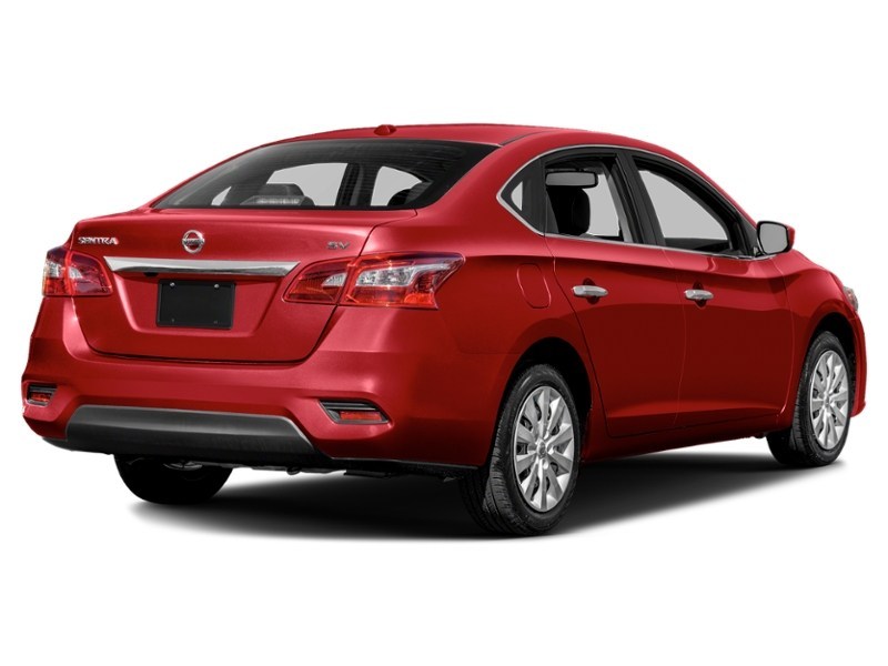 2018 Nissan Sentra SV CVT Scarlet Ember  Shot 25