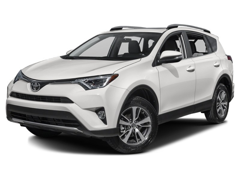 2017 Toyota RAV4 AWD 4dr XLE Alpine White  Shot 1