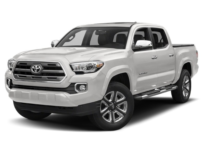 2017 Toyota Tacoma 4WD Double Cab V6 Auto Limited Alpine White  Shot 4