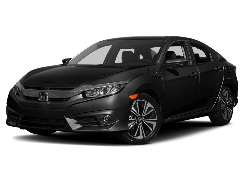 2017 Honda Civic 4dr CVT EX-T Crystal Black Pearl  Shot 1