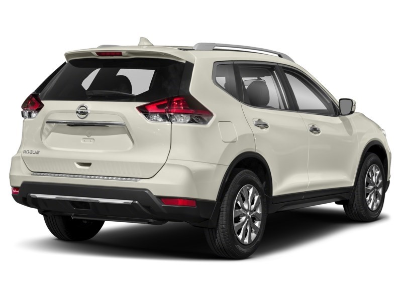 2017 Nissan Rogue FWD 4dr SV Glacier White  Shot 6