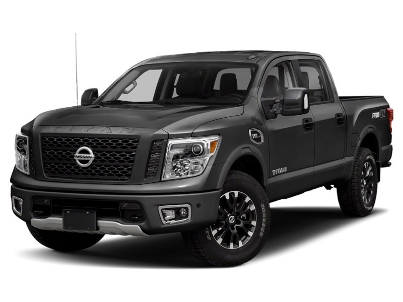 2018 Nissan Titan 4x4 Crew Cab PRO-4X Gun Metallic  Shot 16