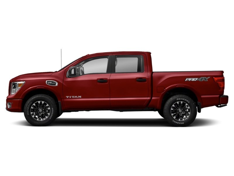2018 Nissan Titan 4x4 Crew Cab PRO-4X Cayenne Red Metallic  Shot 21