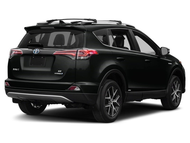 2018 Toyota RAV4 Hybrid AWD Hybrid SE Black Sand Pearl  Shot 2