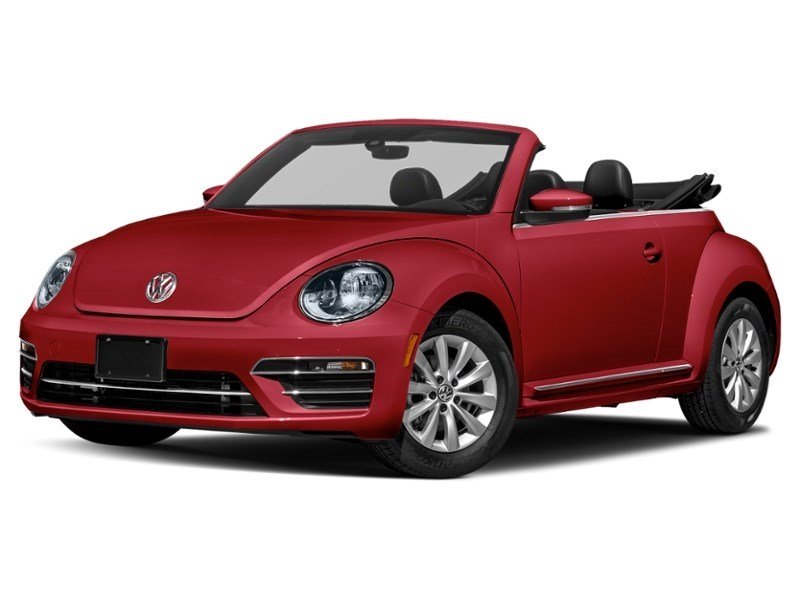 2018 Volkswagen Beetle Trendline Auto Tornado Red w/Black Roof  Shot 37