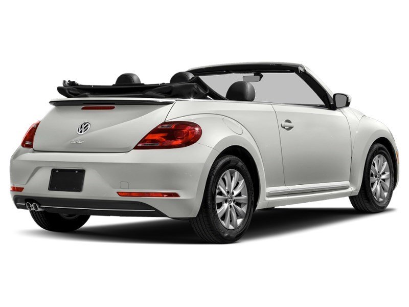 2018 Volkswagen Beetle Trendline Auto Pure White w/Black Roof  Shot 2