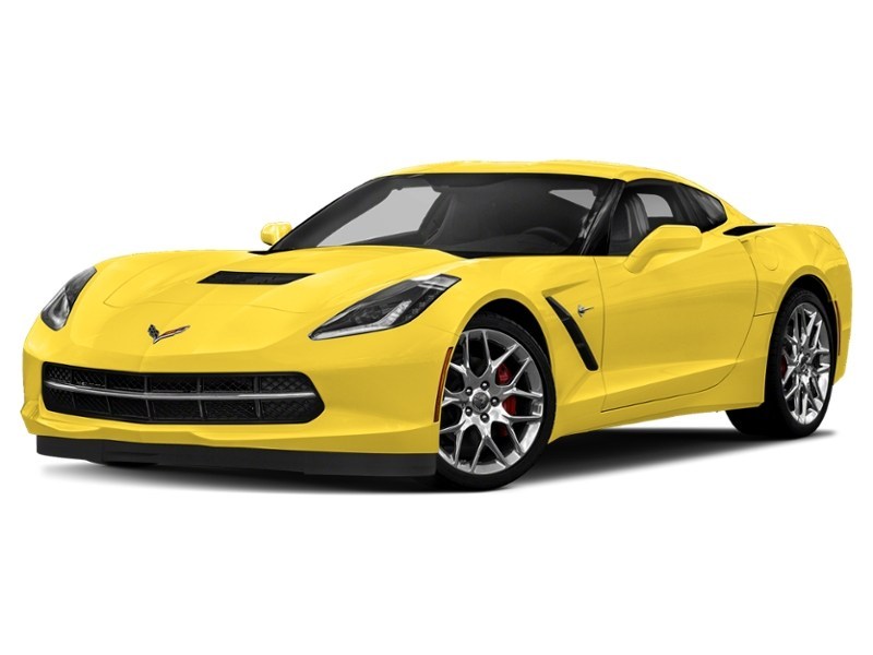 2018 Chevrolet Corvette 2dr Stingray Cpe w/1LT Corvette Racing Yellow Tintcoat  Shot 37