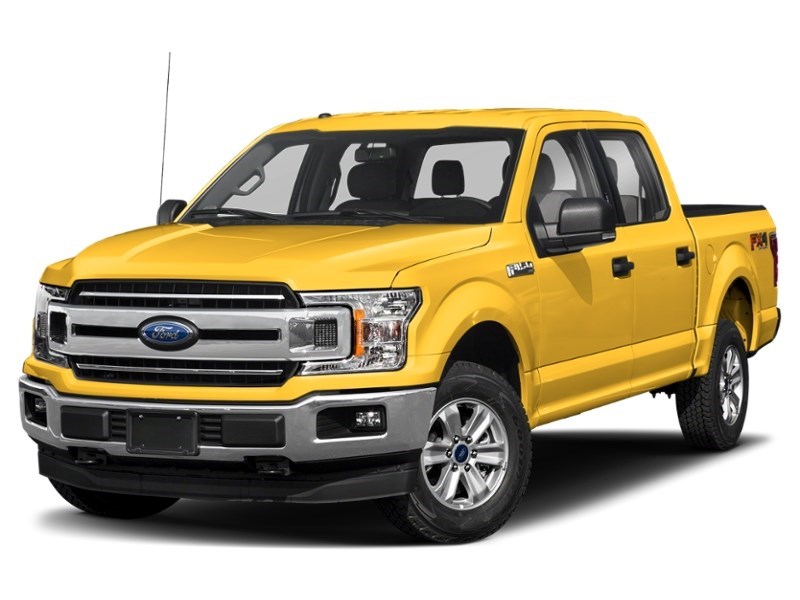 2020 Ford F-150 XLT 4WD SuperCrew 5.5' Box Yellow  Shot 28