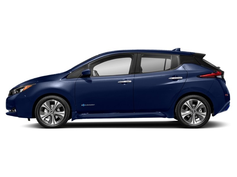 2018 Nissan LEAF SL Hatchback Deep Blue Pearl  Shot 3