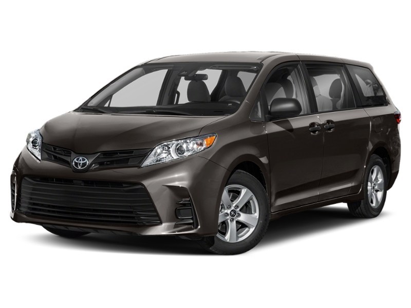 2020 Toyota Sienna LE 8-Passenger FWD Pre-Dawn Grey Mica  Shot 1