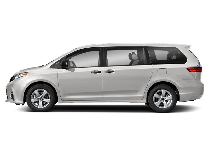 2020 Toyota Sienna LE 8-Passenger FWD Super White  Shot 6