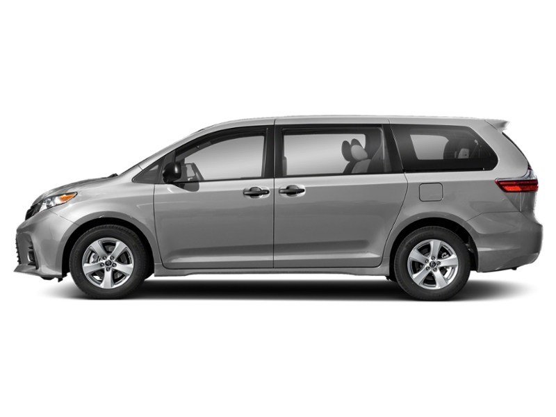 2020 Toyota Sienna LE 8-Passenger FWD Celestial Silver Metallic  Shot 10