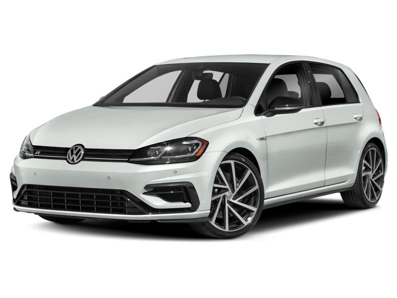 2018 Volkswagen Golf R 5-door DSG Oryx White Pearl  Shot 4