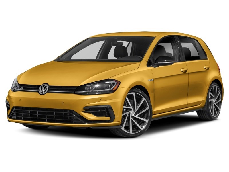 2018 Volkswagen Golf R 5-door DSG Curry Yellow  Shot 71