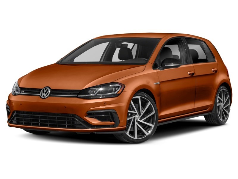 2018 Volkswagen Golf R 5-door DSG Copper Orange Metallic  Shot 161