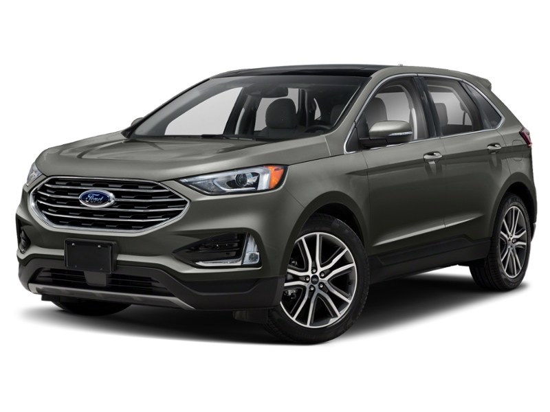 2019 Ford Edge Titanium AWD Baltic Sea Green Metallic  Shot 10