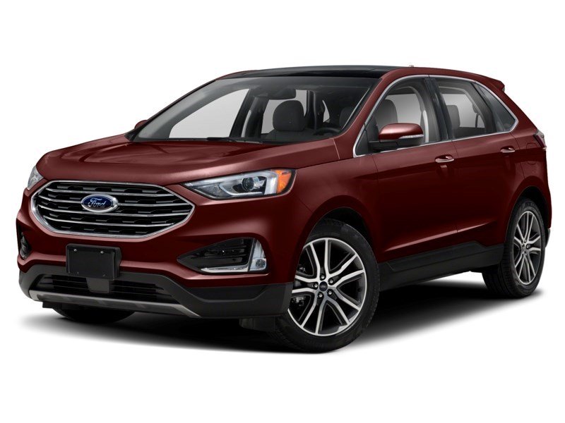 2019 Ford Edge SEL AWD Burgundy Velvet Metallic Tinted Clearcoat  Shot 34