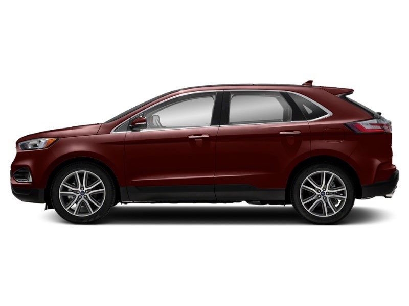 2019 Ford Edge Titanium AWD Burgundy Velvet Metallic Tinted Clearcoat  Shot 33
