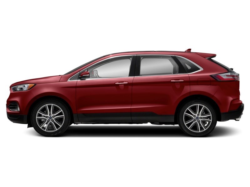 2019 Ford Edge Titanium AWD Ruby Red Metallic Tinted Clearcoat  Shot 39