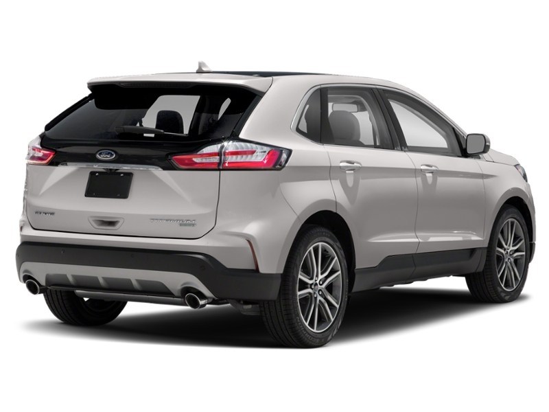 2019 Ford Edge Titanium AWD White Platinum Metallic Tri-Coat  Shot 6