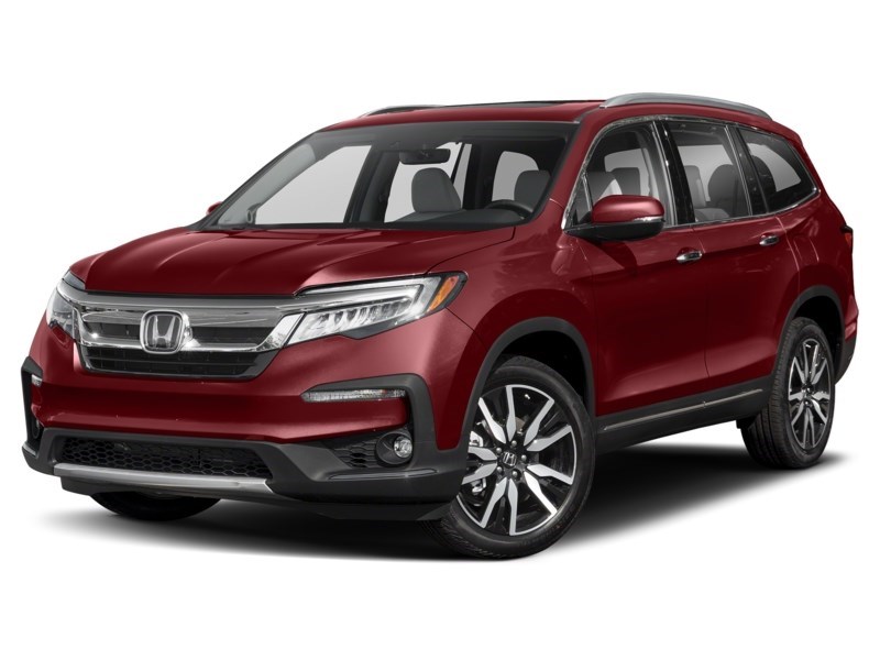 2019 Honda Pilot Touring 8-Passenger AWD Deep Scarlet Pearl  Shot 28
