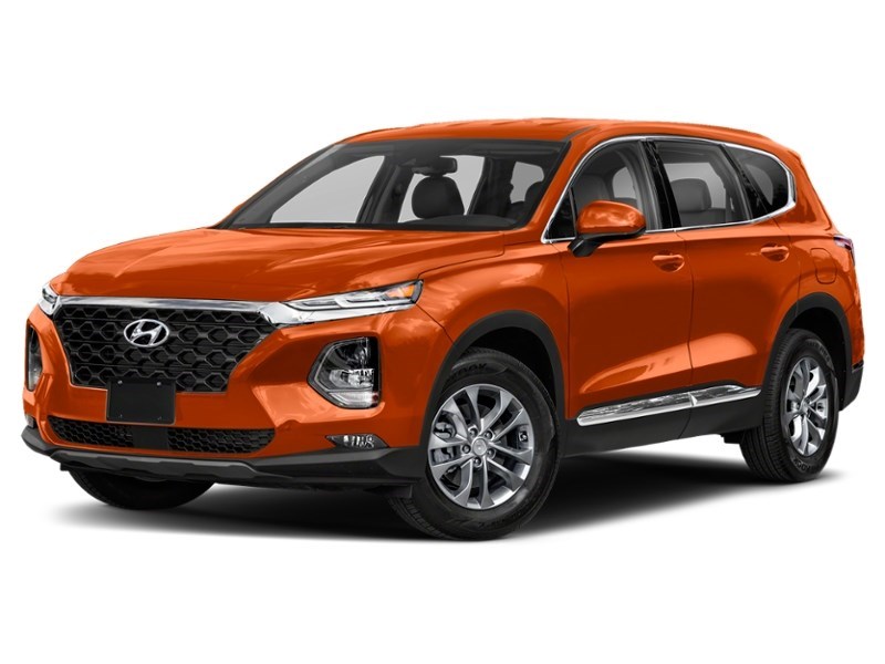 2019 Hyundai Santa Fe 2.0T Luxury AWD w/Dark Chrome Accent Lava Orange  Shot 47