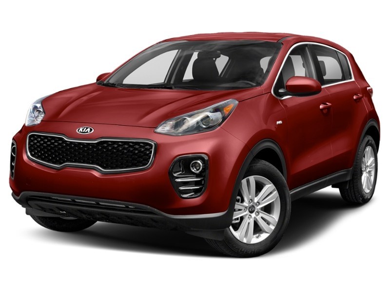 2017 Kia Sportage AWD 4dr LX Scarlet Red  Shot 4