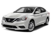 2019 Nissan Sentra SV CVT Aspen White Pearl  Shot 1