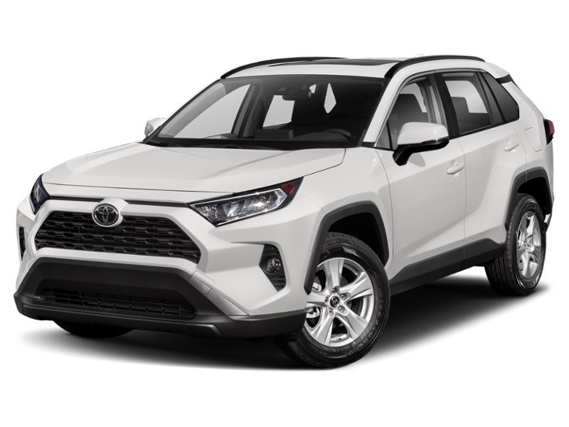 2020 Toyota RAV4 XLE AWD Super White  Shot 1
