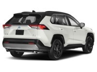 2022 Toyota RAV4 Hybrid Hybrid XSE AWD Blizzard Pearl w/Black Roof  Shot 6