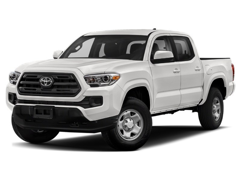 2019 Toyota Tacoma 4x4 Double Cab V6 Auto SR5 Alpine White  Shot 1