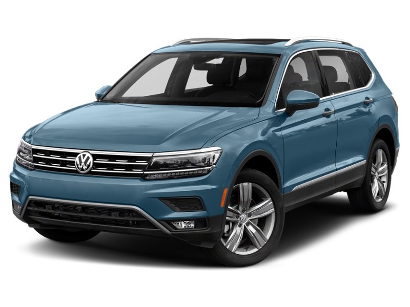2021 Volkswagen Tiguan Highline 4MOTION Stone Blue Metallic  Shot 26