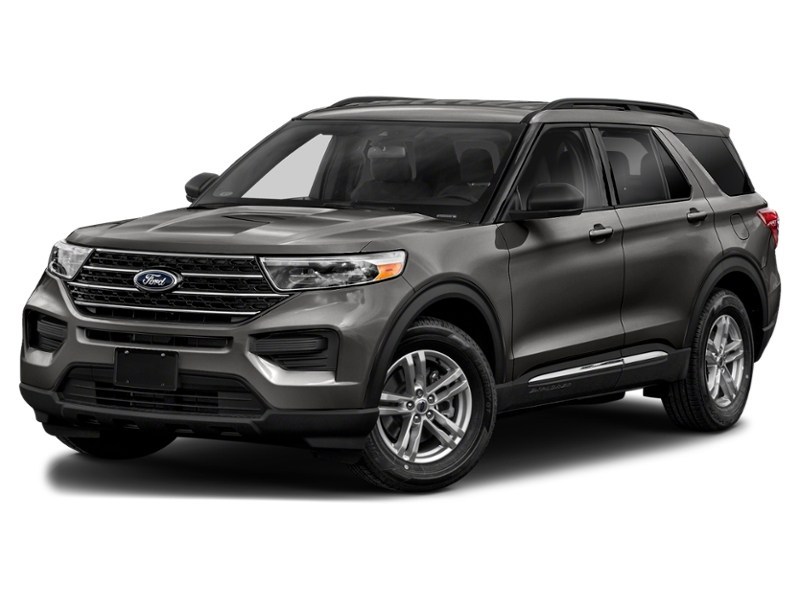 2022 Ford Explorer XLT 4WD Carbonized Grey Metallic  Shot 1